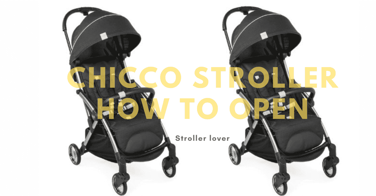 Chicco Stroller How to Open