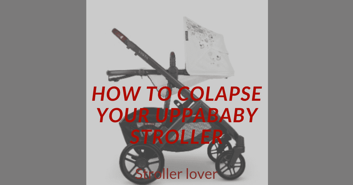 How to colapse your UPPAbaby stroller