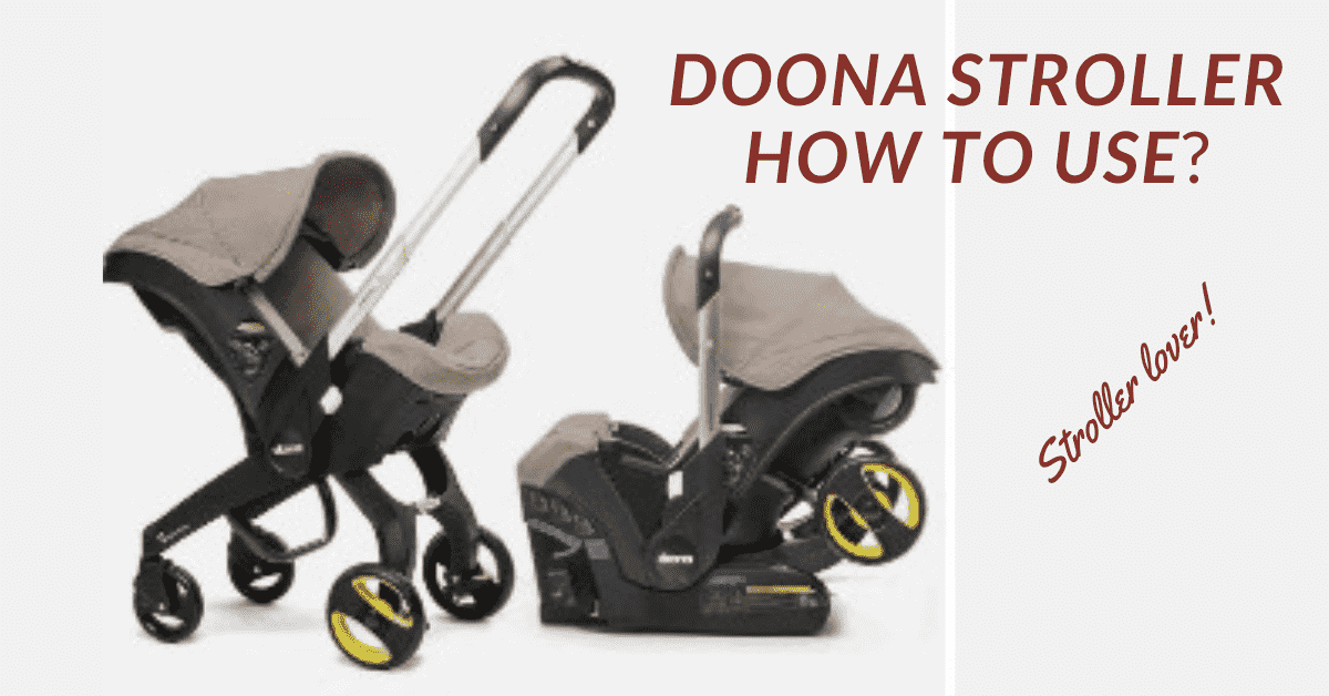 doona stroller how to use