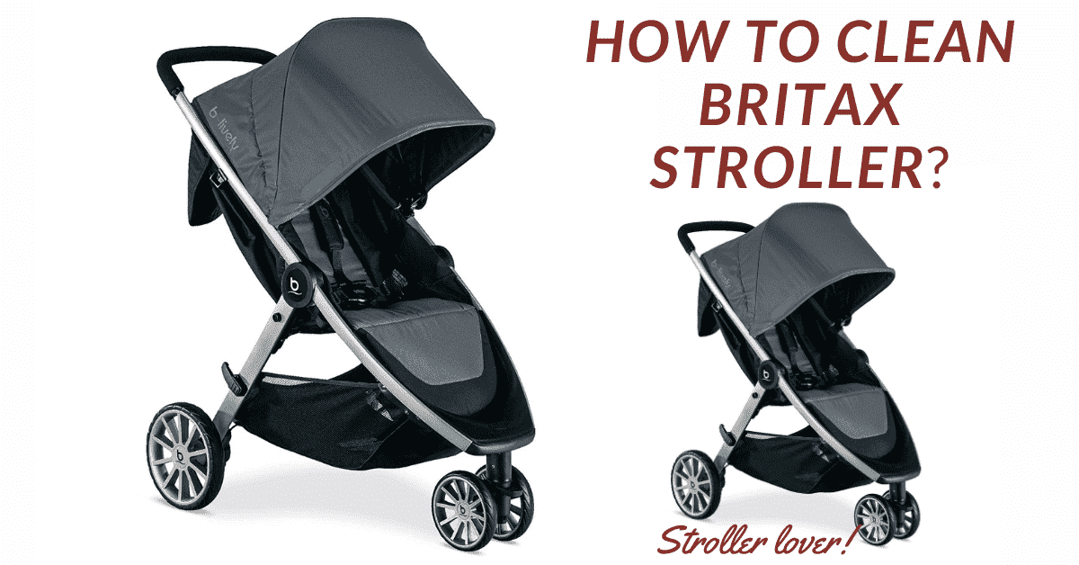 how to clean britax stroller